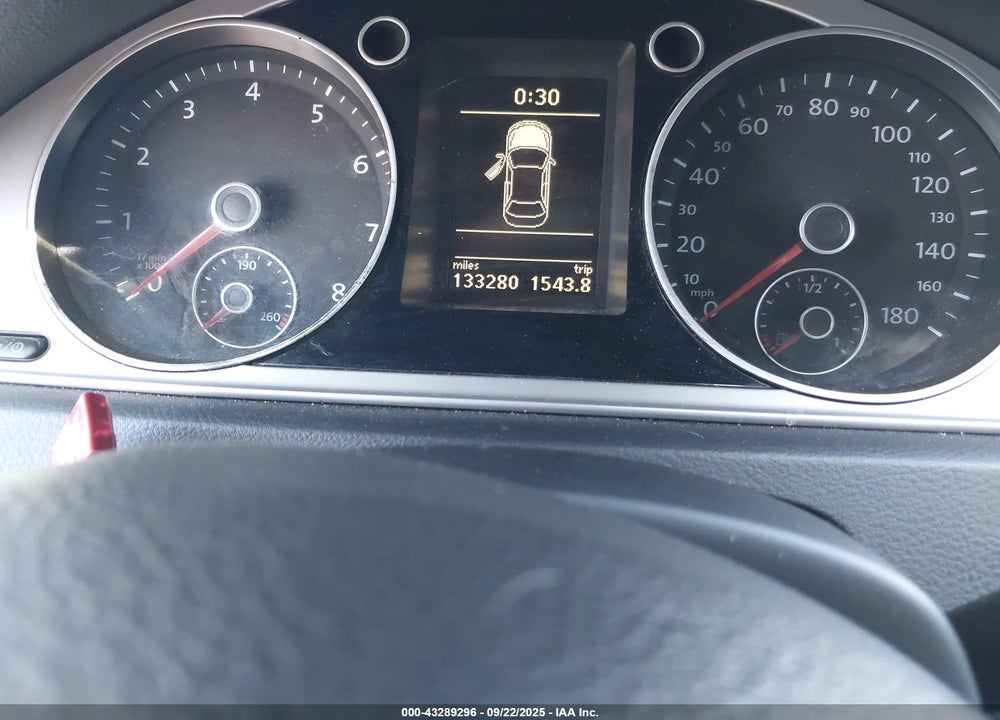 2012 VOLKSWAGEN CC VIN: WVWMP7AN6CE513485