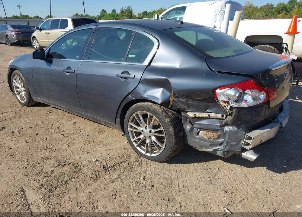 2008 INFINITI G35 JOURNEY VIN: JNKBV61E28M213008