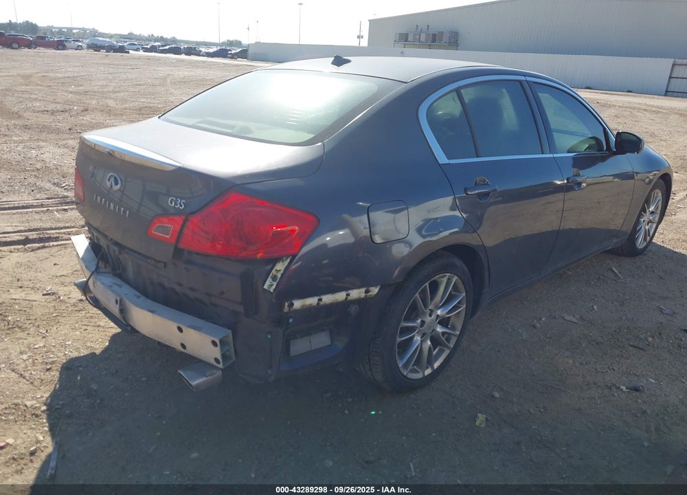 2008 INFINITI G35 JOURNEY VIN: JNKBV61E28M213008