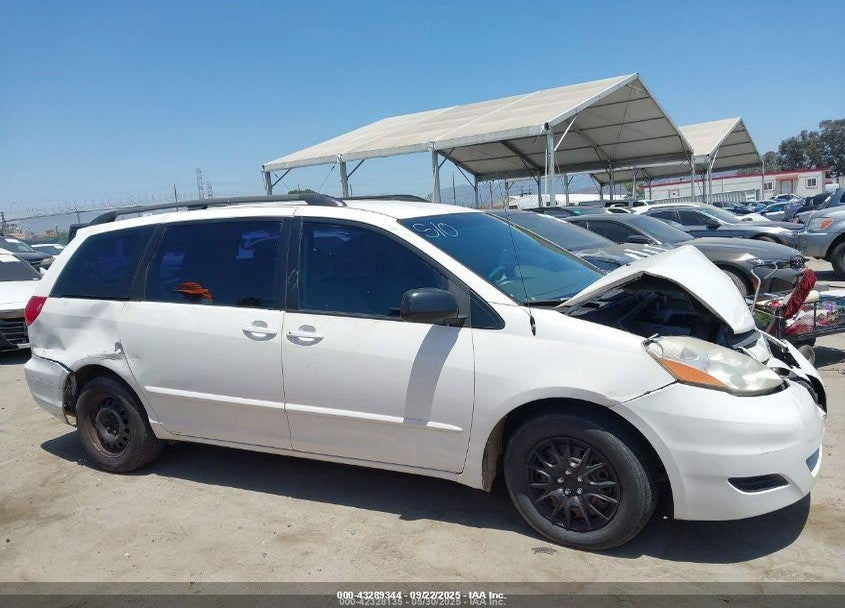 2008 TOYOTA SIENNA CE VIN: 5TDZK23C48S100002