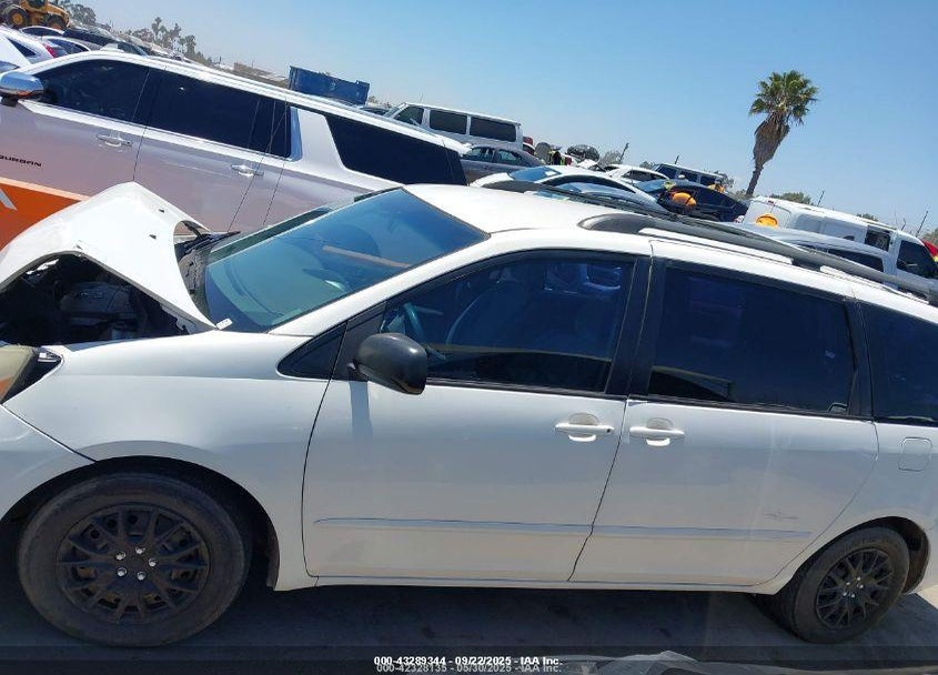 2008 TOYOTA SIENNA CE VIN: 5TDZK23C48S100002