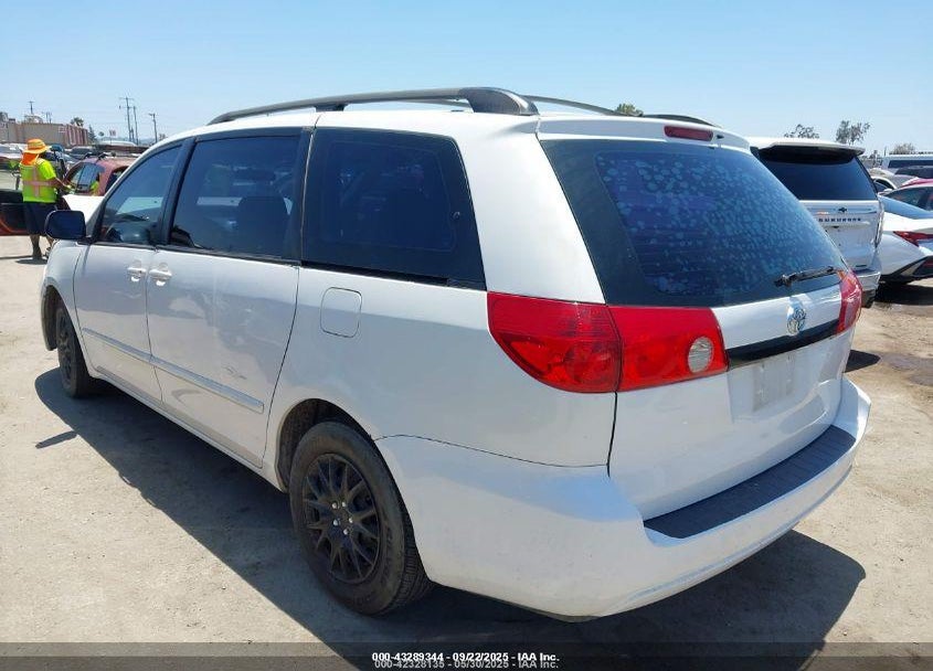 2008 TOYOTA SIENNA CE VIN: 5TDZK23C48S100002