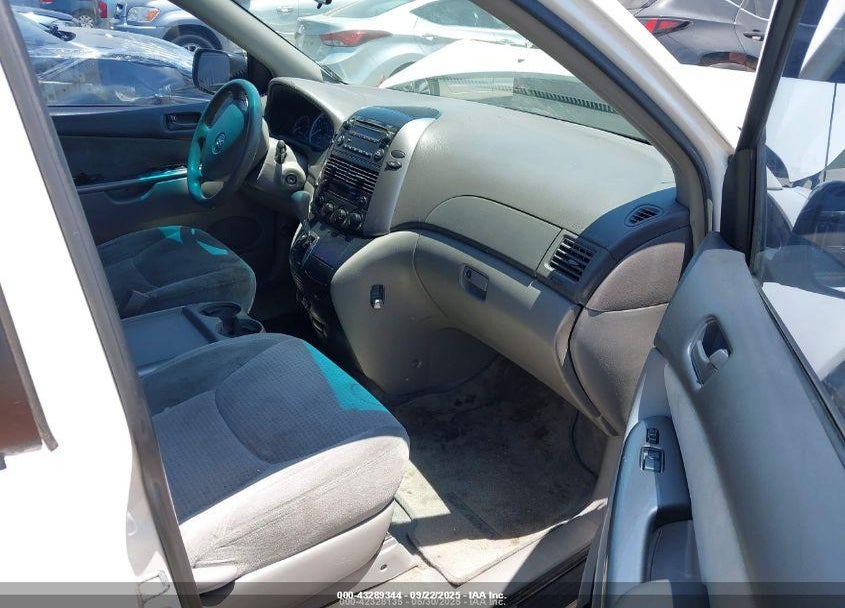 2008 TOYOTA SIENNA CE VIN: 5TDZK23C48S100002