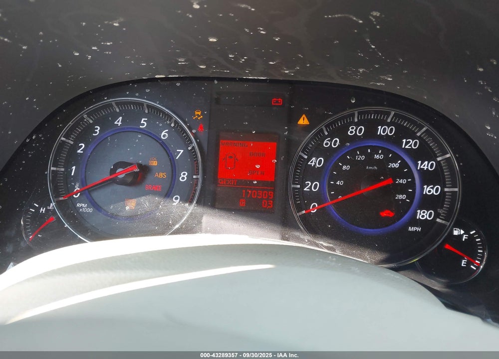 2010 INFINITI FX35 VIN: JN8AS1MU4AM800235