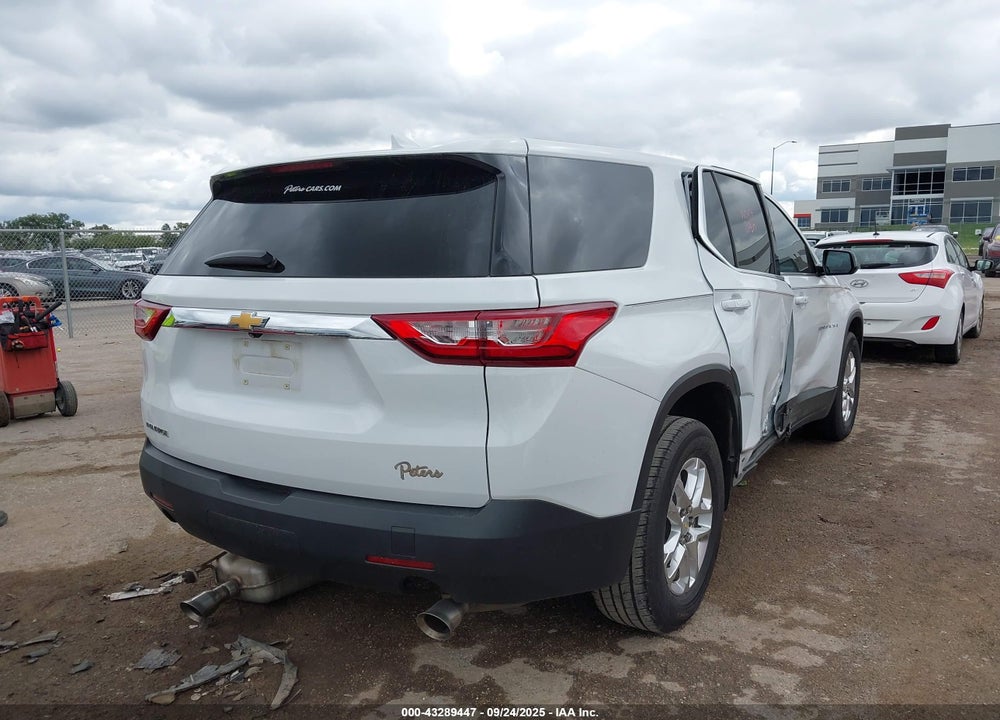 2020 CHEVROLET TRAVERSE FWD LS VIN: 1GNERFKW7LJ313293