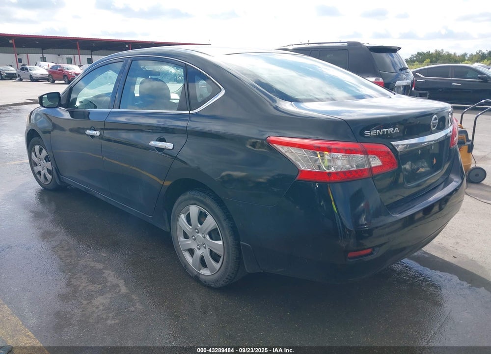 2015 NISSAN SENTRA S VIN: 3N1AB7AP2FY290701
