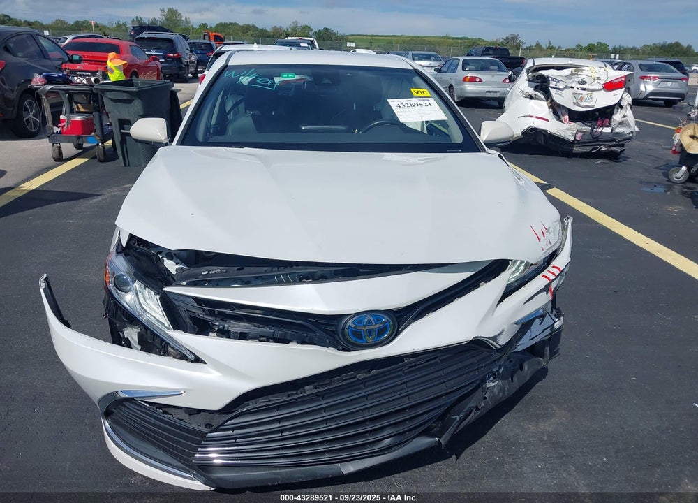 2021 TOYOTA CAMRY XLE HYBRID VIN: 4T1F31AK0MU555466