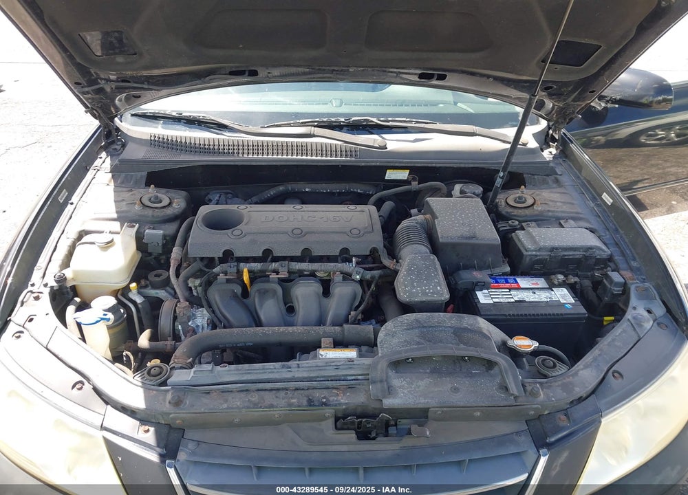 2009 HYUNDAI SONATA GLS VIN: 5NPET46C59H499349