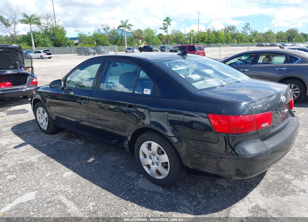 2009 HYUNDAI SONATA GLS VIN: 5NPET46C59H499349