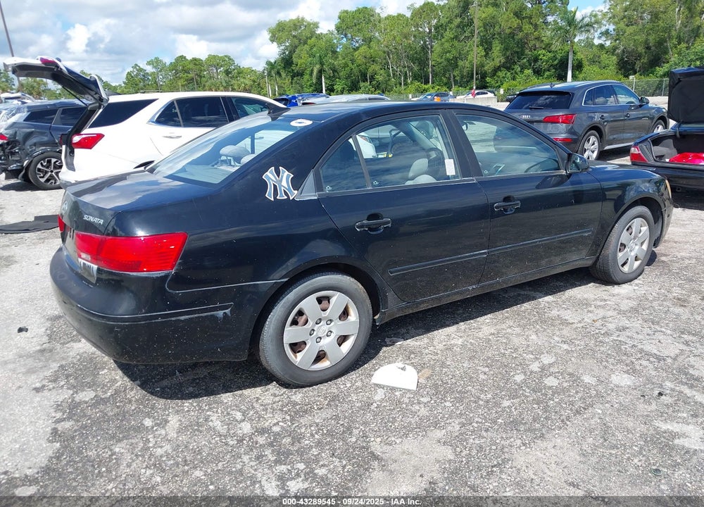 2009 HYUNDAI SONATA GLS VIN: 5NPET46C59H499349