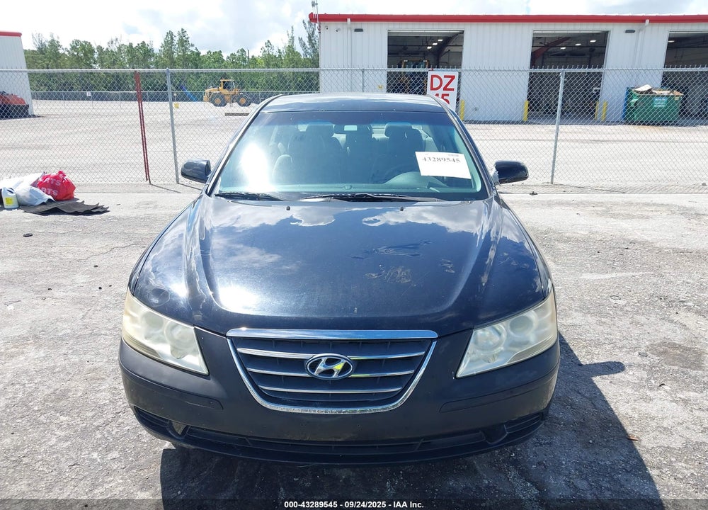 2009 HYUNDAI SONATA GLS VIN: 5NPET46C59H499349