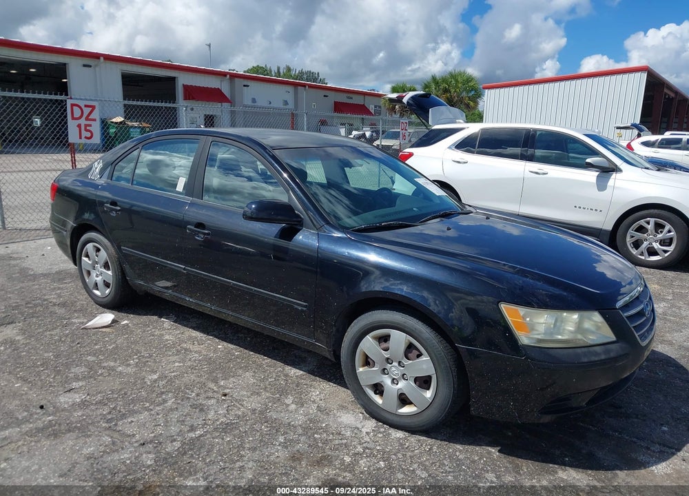 2009 HYUNDAI SONATA GLS VIN: 5NPET46C59H499349