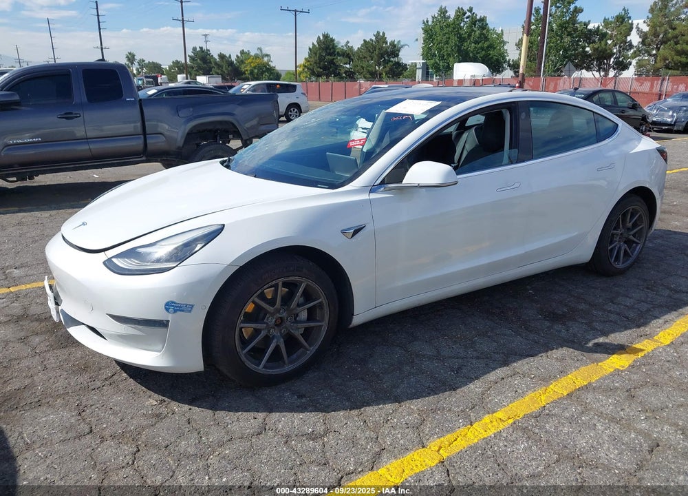 2020 TESLA MODEL 3 LONG RANGE DUAL MOTOR ALL-WHEEL DRIVE VIN: 5YJ3E1EBXLF650183