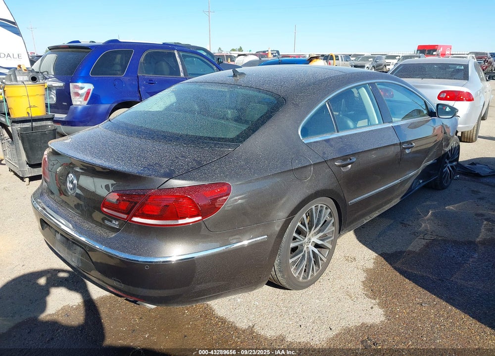 2014 VOLKSWAGEN CC 3.6L VR6 EXECUTIVE VIN: WVWGU7AN1EE518912