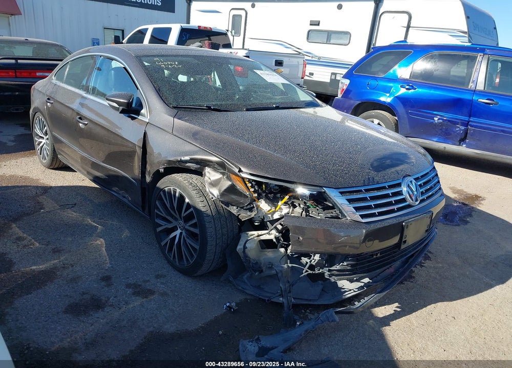 2014 VOLKSWAGEN CC 3.6L VR6 EXECUTIVE VIN: WVWGU7AN1EE518912