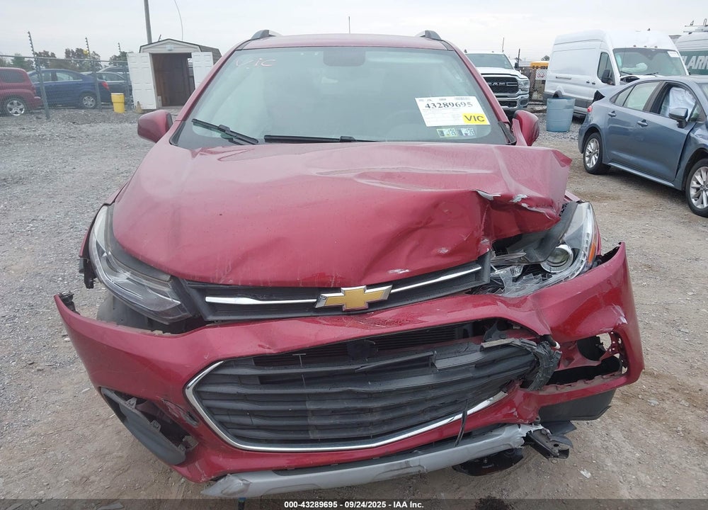 2018 CHEVROLET TRAX VIN: 3GNCJPSB9JL162111