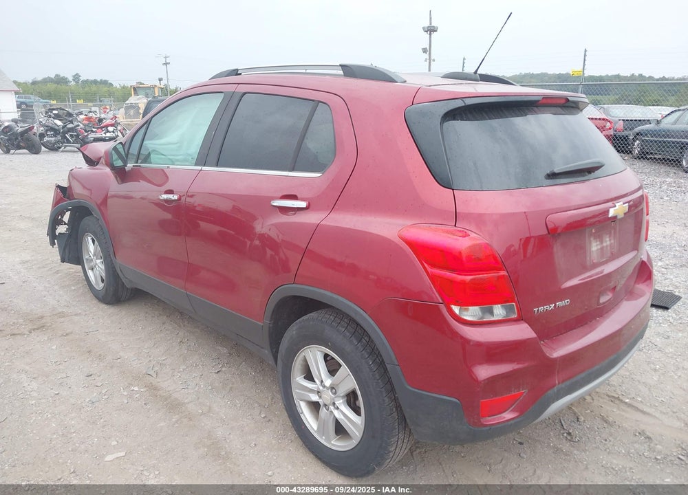 2018 CHEVROLET TRAX VIN: 3GNCJPSB9JL162111