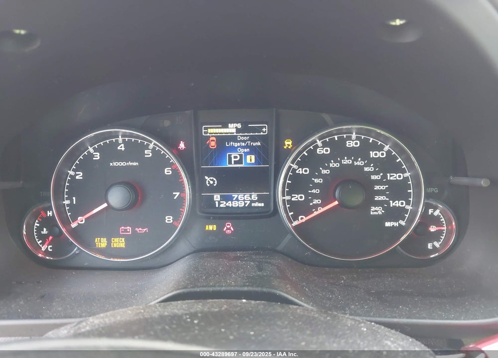2013 SUBARU OUTBACK VIN: 4S4BRBLC4D3295443
