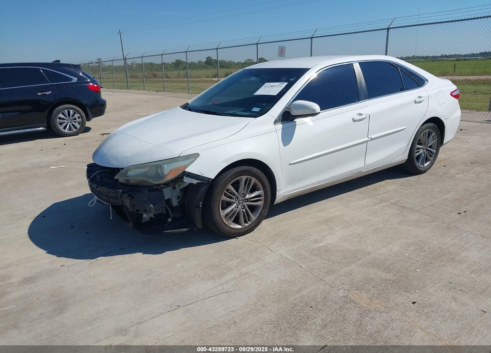 2015 TOYOTA CAMRY SE VIN: 4T1BF1FK3FU478609