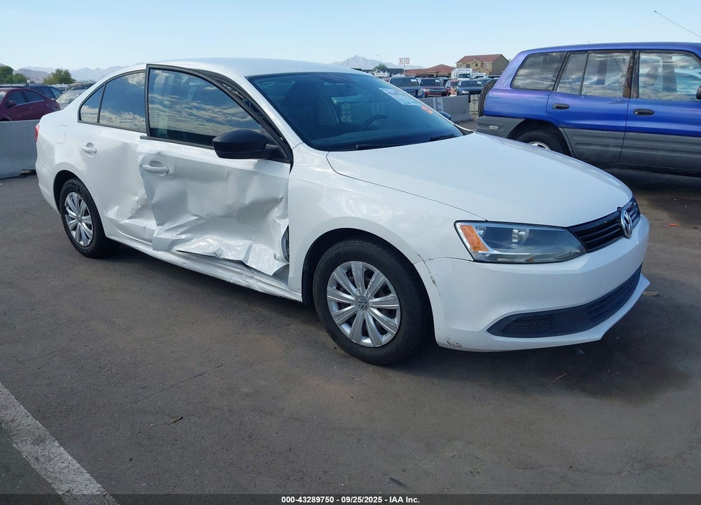 2013 VOLKSWAGEN JETTA S VIN: 3VW2K7AJ9DM284618