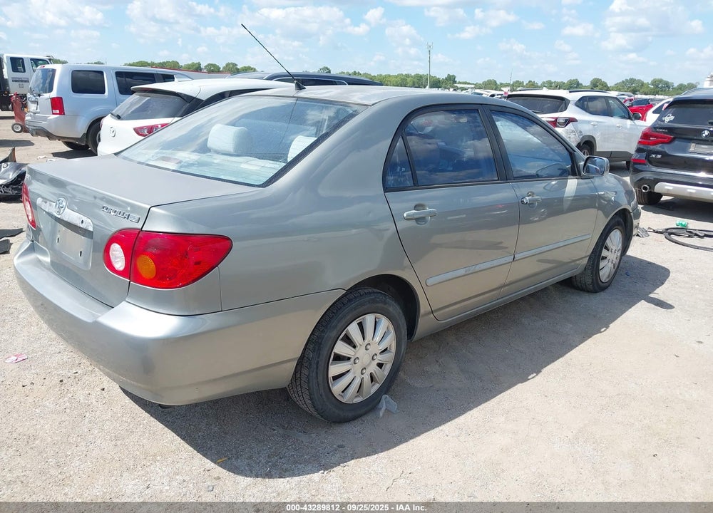 2003 TOYOTA COROLLA LE VIN: JTDBR32EX32005210
