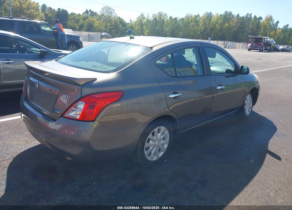 2013 NISSAN VERSA 1.6 SV VIN: 3N1CN7APXDL824800