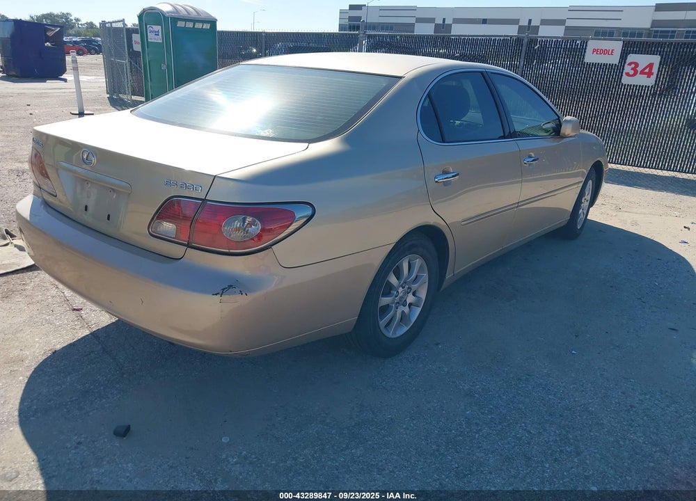 2004 LEXUS ES 330 VIN: JTHBA30G645048601
