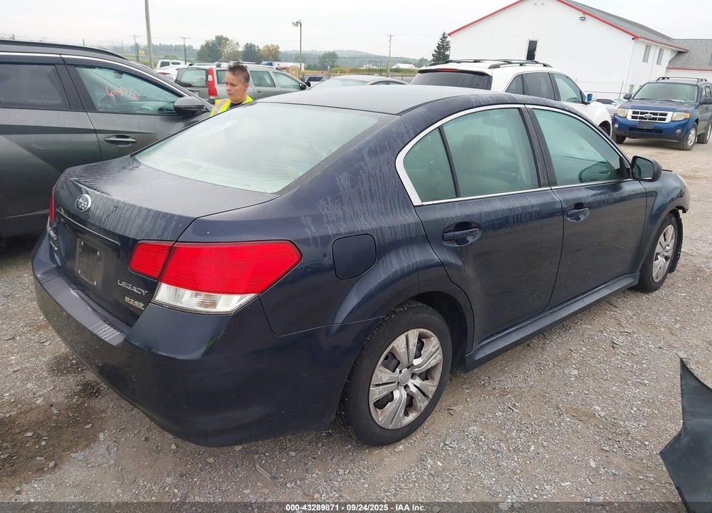 2013 SUBARU LEGACY VIN: 4S3BMBA68D3008539