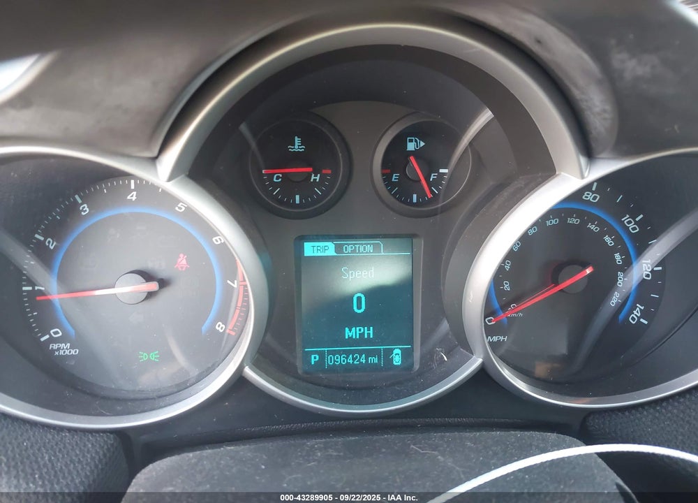 2015 CHEVROLET CRUZE VIN: 1G1PC5SB1F7219544