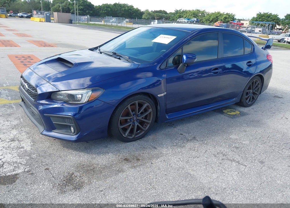 2019 SUBARU WRX LIMITED VIN: JF1VA1P65K8815775