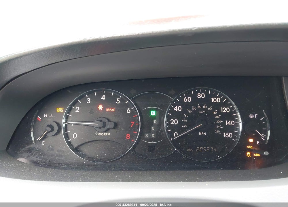 2008 TOYOTA AVALON VIN: 4T1BK36B38U300399