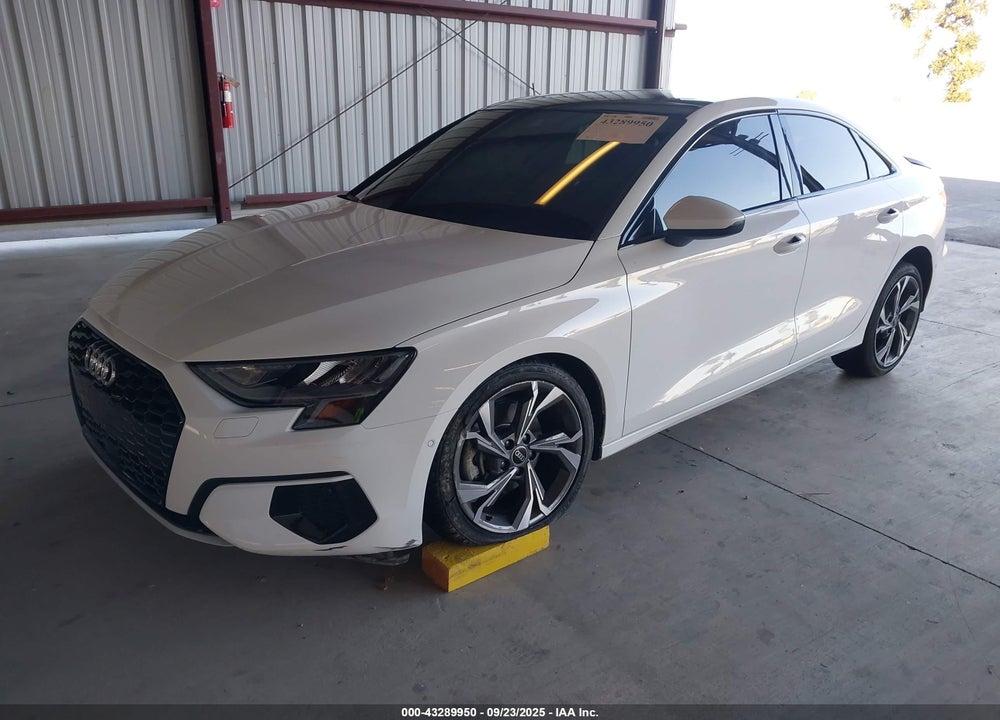 2022 AUDI A3 PREMIUM 40 TFSI FRONT-WHEEL DRIVE S TRONIC VIN: WAUAUDGY9NA012206