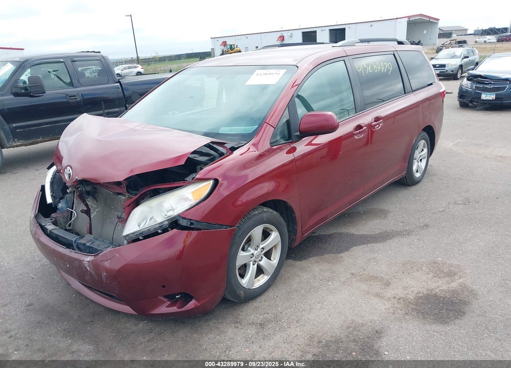 2016 TOYOTA SIENNA LE 8 PASSENGER VIN: 5TDKK3DC9GS728500