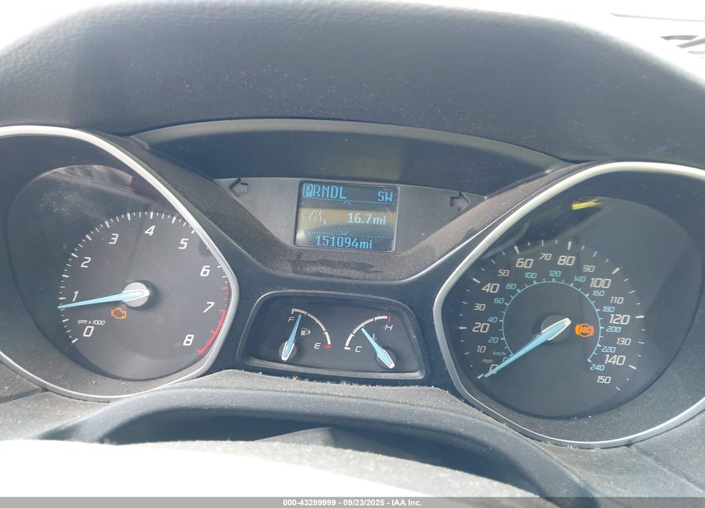 2012 FORD FOCUS SE VIN: 1FAHP3F2XCL443807