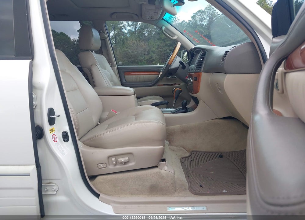 2005 LEXUS LX 470 VIN: JTJHT00W754002906