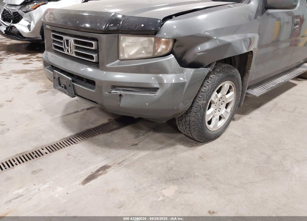 2008 HONDA RIDGELINE RTL VIN: 2HJYK16518H529143