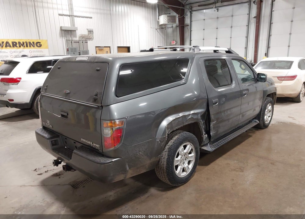 2008 HONDA RIDGELINE RTL VIN: 2HJYK16518H529143