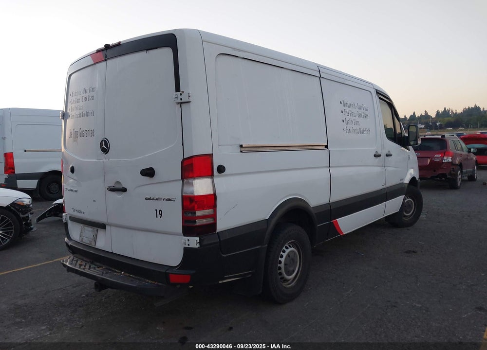2014 MERCEDES-BENZ SPRINTER 2500 NORMAL ROOF VIN: WD3PE7DC9E5826671