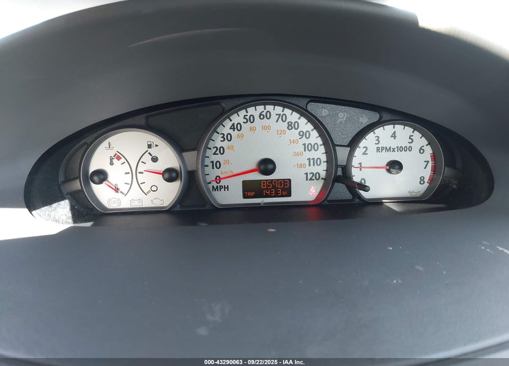 2003 SATURN ION ION 3 VIN: 1G8AL52F23Z124629