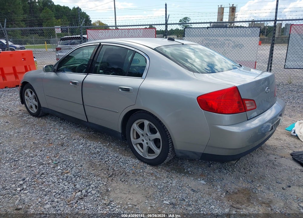 2004 INFINITI G35 VIN: JNKCV51E54M104907