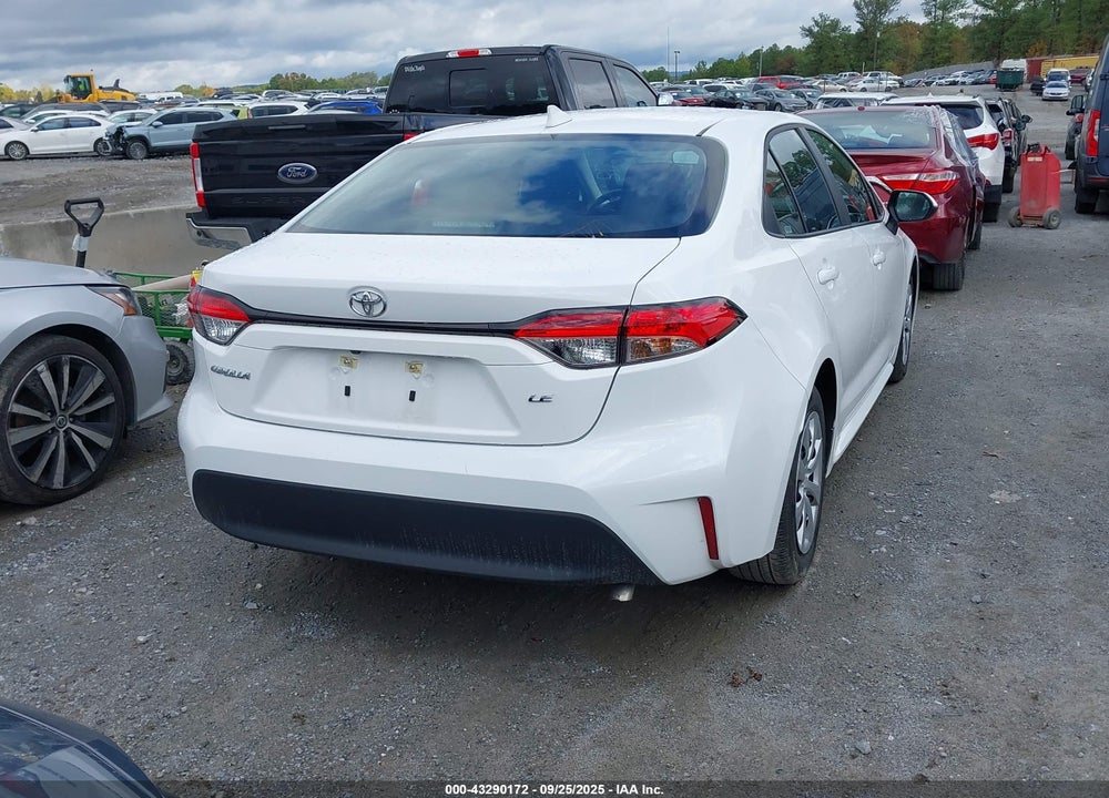2025 TOYOTA COROLLA VIN: 5YFB4MDE2SP266218