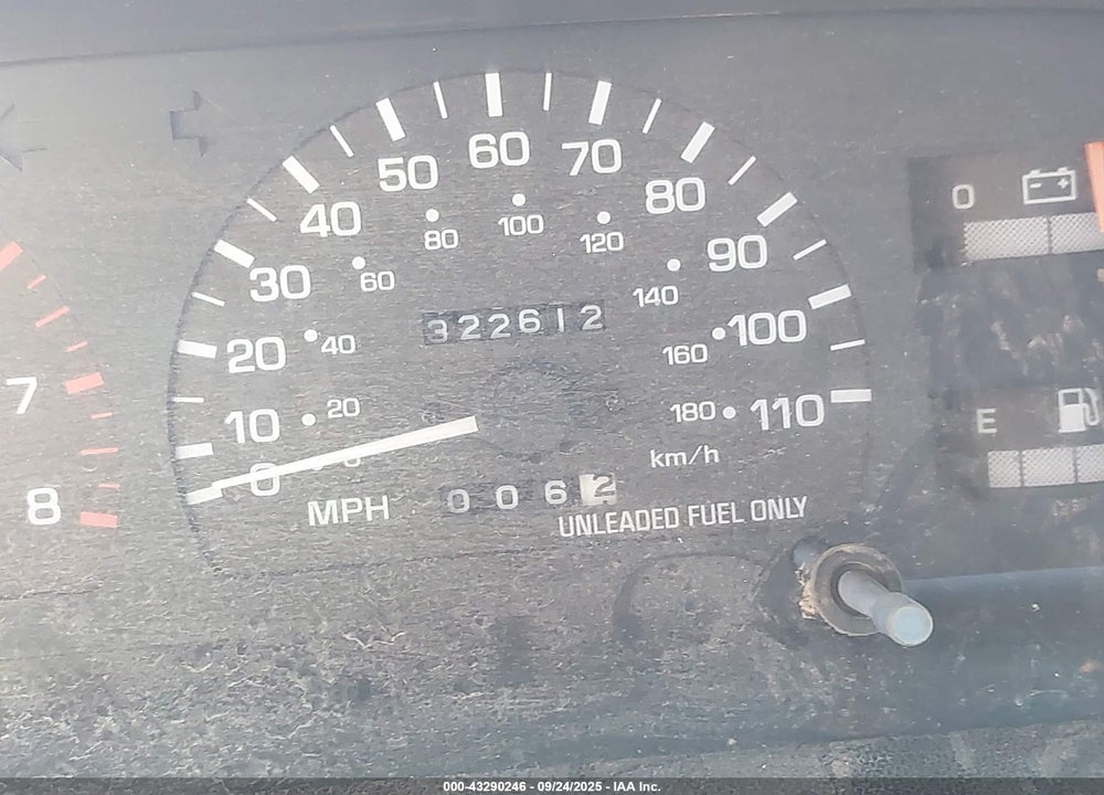 1997 TOYOTA T100 DX V6 VIN: JT4UN22D2V0046452