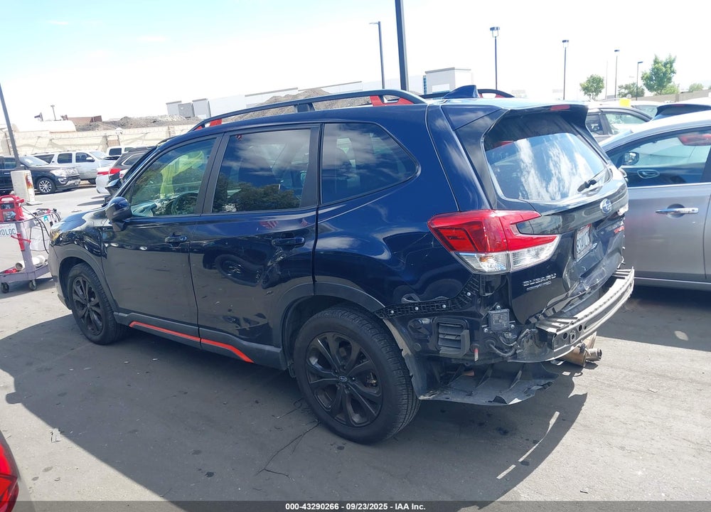 2020 SUBARU FORESTER SPORT VIN: JF2SKARC8LH590283