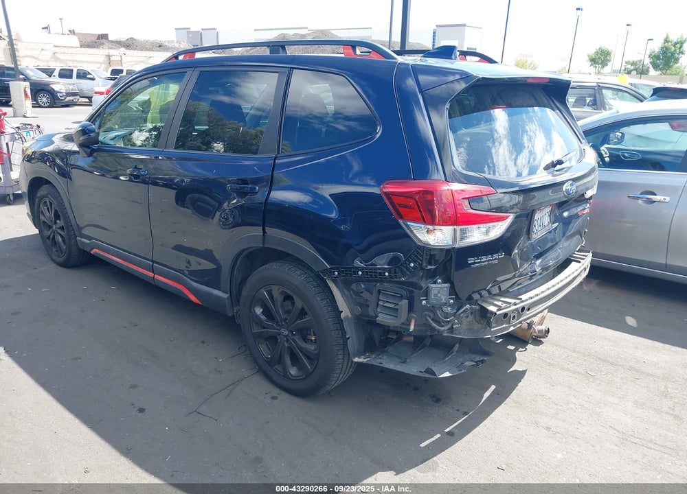 2020 SUBARU FORESTER SPORT VIN: JF2SKARC8LH590283