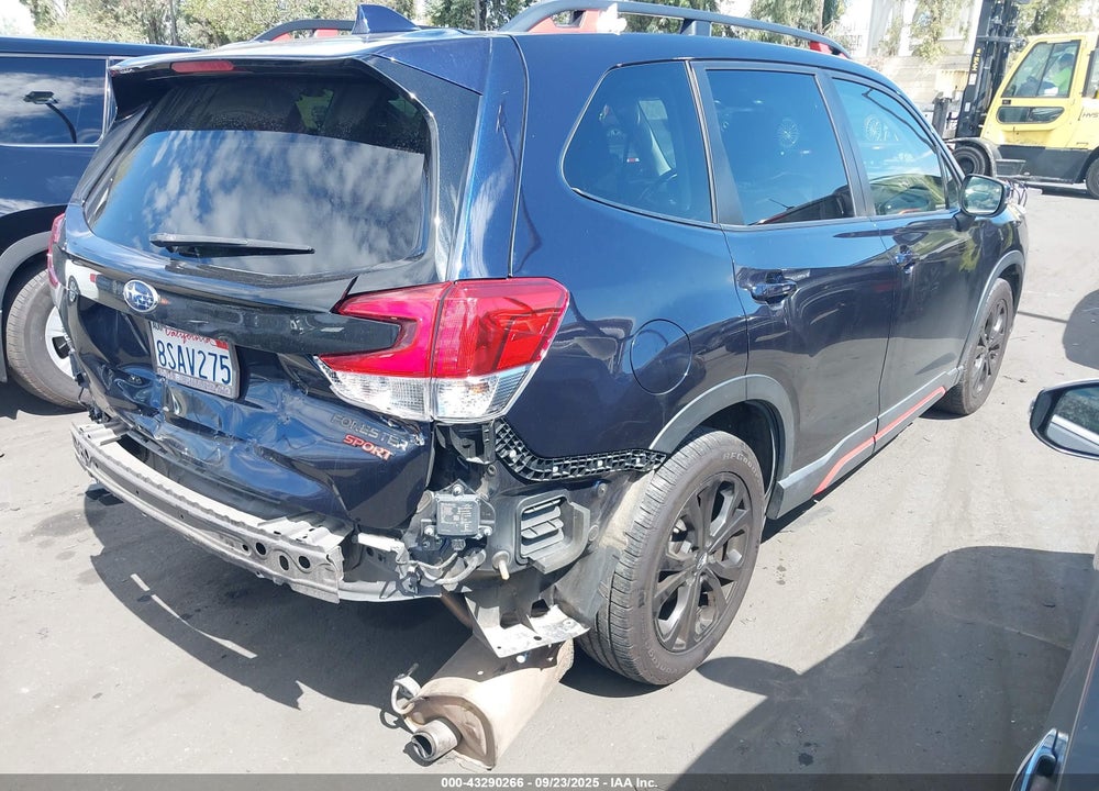 2020 SUBARU FORESTER SPORT VIN: JF2SKARC8LH590283
