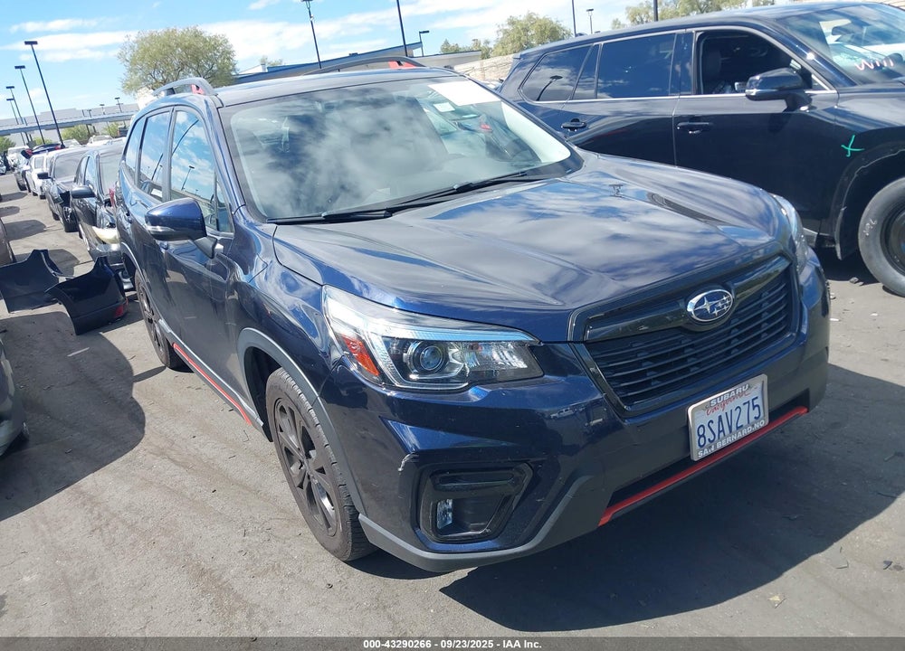 2020 SUBARU FORESTER SPORT VIN: JF2SKARC8LH590283