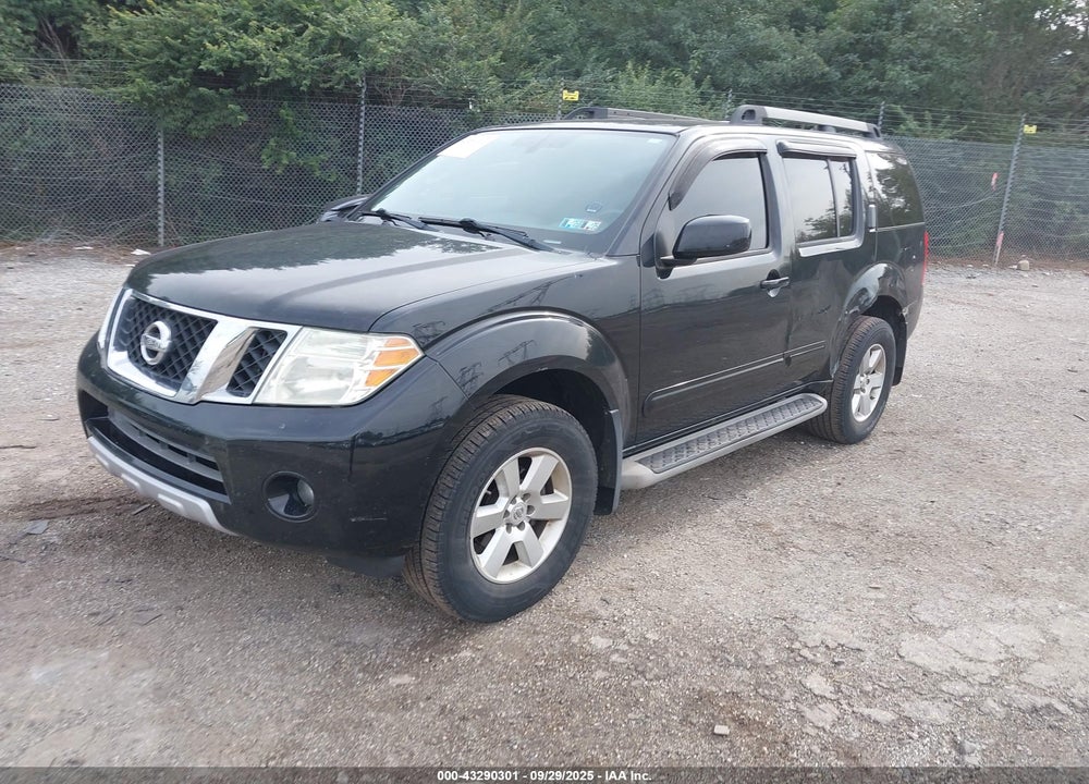 2011 NISSAN PATHFINDER SV VIN: 5N1AR1NB5BC631334