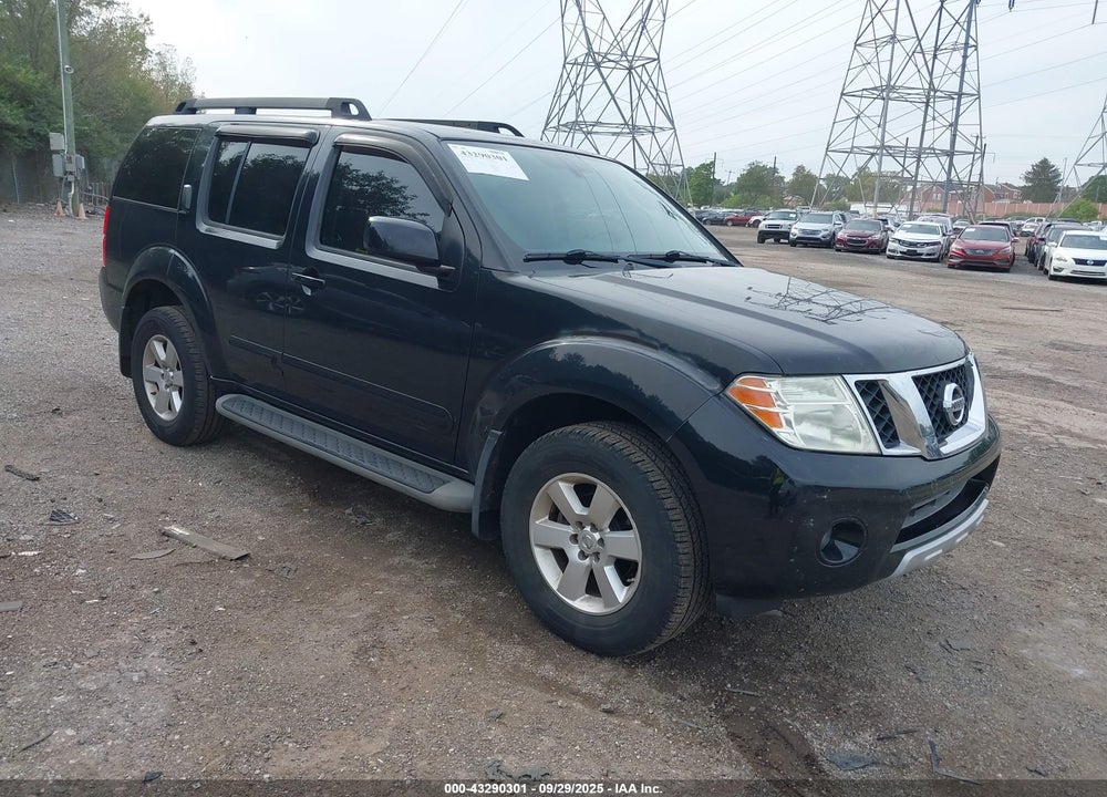 2011 NISSAN PATHFINDER SV VIN: 5N1AR1NB5BC631334
