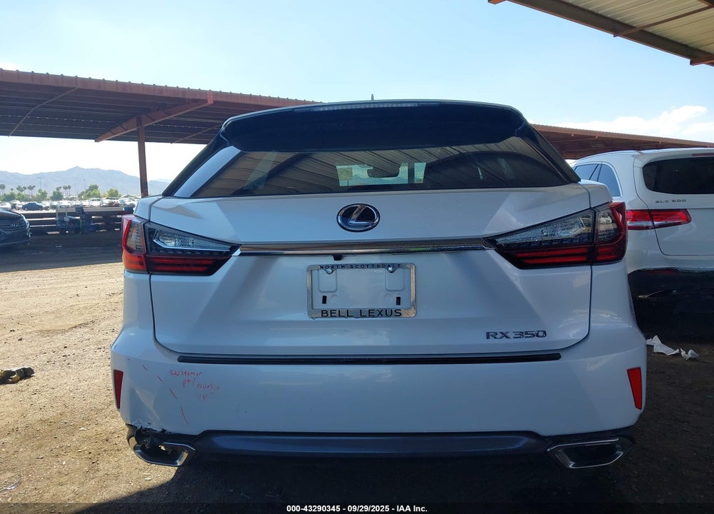 2016 LEXUS RX 350 VIN: 2T2BZMCA0GC032520