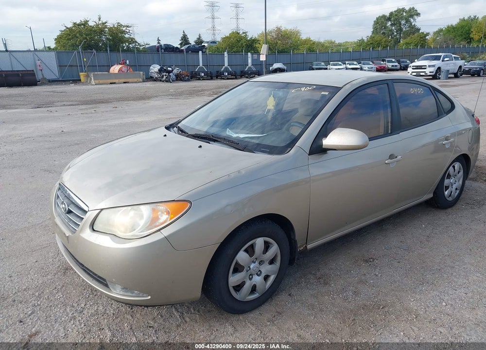 2007 HYUNDAI ELANTRA VIN: KMHDU46DX7U051821